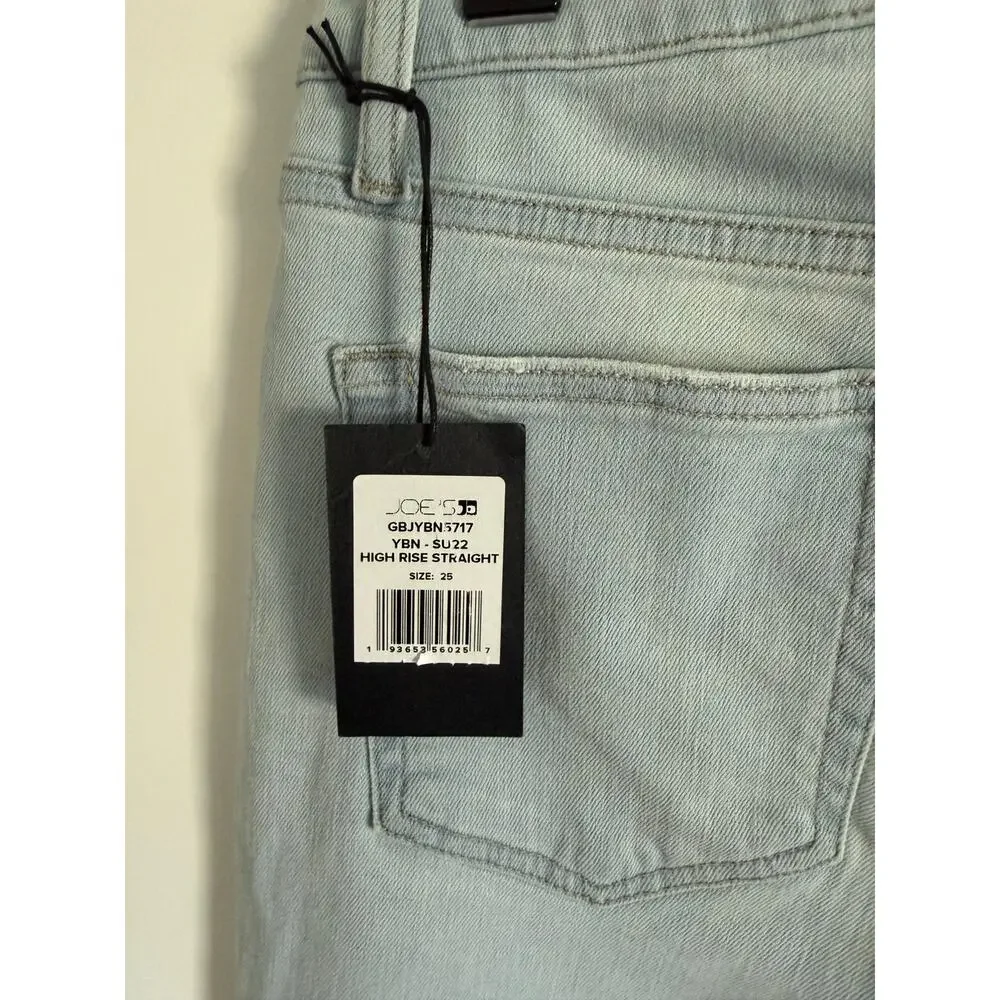 $188 New Joe’s Baylene High Rise Straight Crop - 25